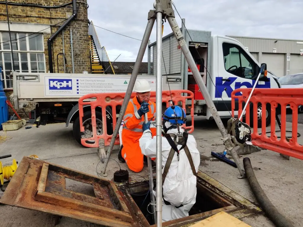 underground oil storage tank cleaning services by KpH Environmental